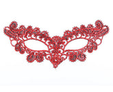 Nessiworld Red Lace Masquerade Mask No 6